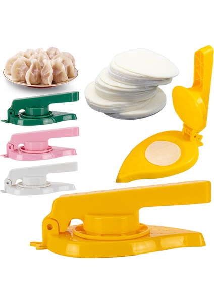 B Tarzı Ev Yapımı Mantı Hamuru Makinesi Dumpling Hamuru Kalıbı Hamur Yoğurma Aracı Dumpling Yapma Aracı Dumpling Skin Kalıbı Dumpling Press Makinesi Dumpling Skin El Ile Yoğurma Aracı (Yurt Dışından)