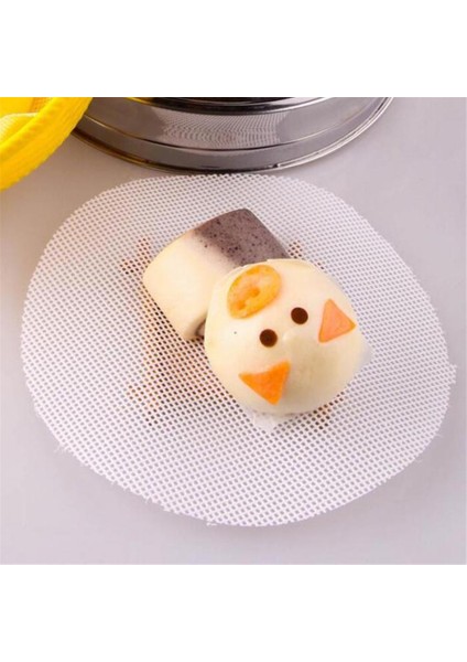 20CM Tarzı %100 Gıda Sınıfı Silikon Yuvarlak Buharlı 20 cm cm cm cm cm Ağlı Mantı Matları Tekrar Kullanılabilir Buharda Pişmiş Ekmekler Fırın Hamur Ped (Yurt Dışından) fiyatları