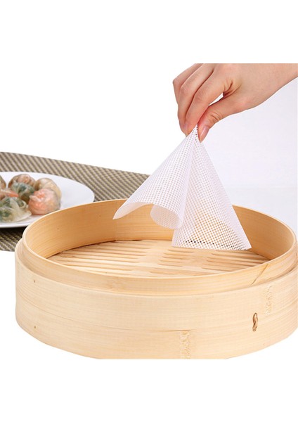 20CM Tarzı %100 Gıda Sınıfı Silikon Yuvarlak Buharlı 20 cm cm cm cm cm Ağlı Mantı Matları Tekrar Kullanılabilir Buharda Pişmiş Ekmekler Fırın Hamur Ped (Yurt Dışından) modelleri