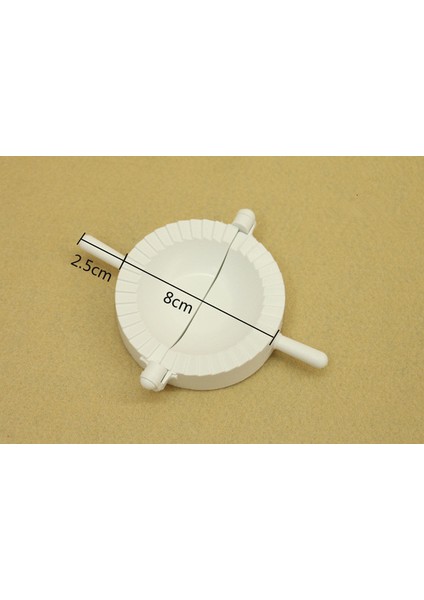 1 Adet 8cm Tarzı Yeni 7cmcmcm Mutfak Mantı Kalıpları Plastik Hamur Presi Mantı Pie Ravioli Kalıbı Pişirme Hamur Çin Yemeği Jiaozi Yapıcı (Yurt Dışından)