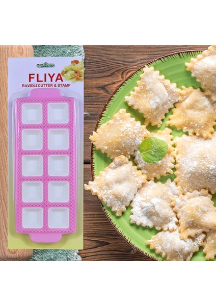 Bir Stil Çok Fonksiyonlu Plastik Ravioli Kalıbı Mantı Kesici Mantı Yapma Formu Sarıcı Kalıplar Pişirme Hamur Kesici Hamur Aracı (Yurt Dışından) fiyatları