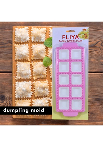 Bir Stil Çok Fonksiyonlu Plastik Ravioli Kalıbı Mantı Kesici Mantı Yapma Formu Sarıcı Kalıplar Pişirme Hamur Kesici Hamur Aracı (Yurt Dışından) fırsatları