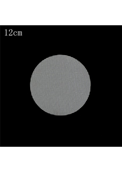 12CM Tarzı Beyaz Silikon Buharlı Pişirici Yapışmaz Ped Yuvarlak Mantı Matı Buharda Pişirilmiş Ekmekler Fırın Pastane Dim Sum Fileli Pişirme Kılıfı (Yurt Dışından)