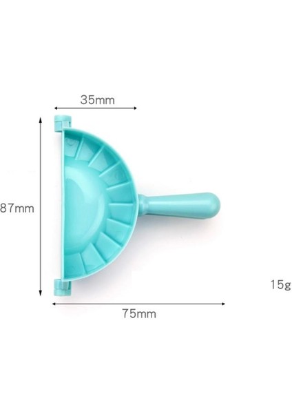 12 S Tarzı 1 Adet Mutfak Mantı Kalıpları Plastik Hamur Pres Mantı, Börek, Ravioli Kalıbı Pişirme Hamur Çin Yemeği Jiaozi Makinesi Satış (Yurt Dışından)