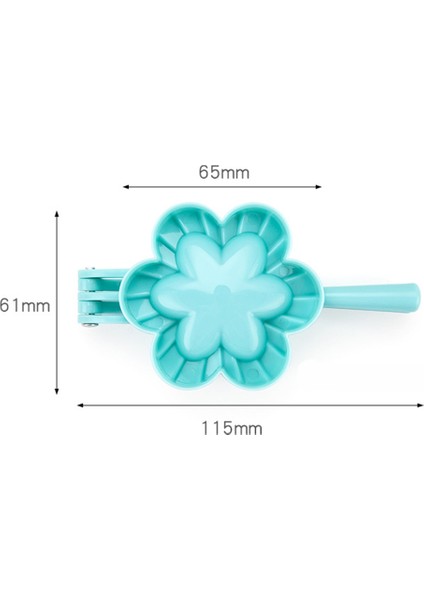 T9 Stili 3 Boyutlu Kolay Yapılabilir Mantı Kalıpları Aşınmaya Dayanıklı Hamur Pres Damgaları Mükemmel Şekil Çin Hamur Ekipmanları Toksik Olmayan Mutfak Aletleri (Yurt Dışından)