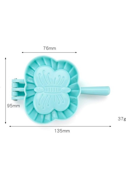 Butterfiy M Tarzı 1 Adet Mutfak 3 Model Mantı Kalıpları Plastik Hamur Baskısı Mantı Pide Ravioli Kalıbı Pişirme Hamur Çin Yemeği Jiaozi Yapıcı (Yurt Dışından)