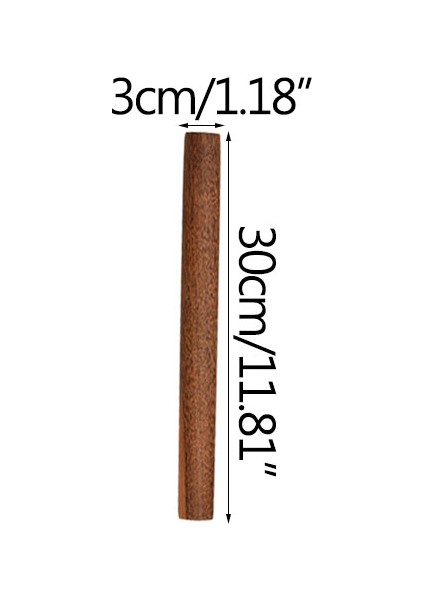 30CM Tarzı Ahşap Silindir M Uzunluğunda Büyük Basma Silindiri Ev Yufka Aracı Fırın Aksesuarları Mutfak Malzemeleri (Yurt Dışından)