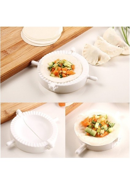 10 cm Tarzı Dumpling Aracı Kolay Dıy Mantı Yapıcı Cihaz Hamur Presi Mantı Böreği Ravioli Kalıbı Pişirme Hamur Çin Yemeği Jiaozi Yapıcı (Yurt Dışından) modelleri