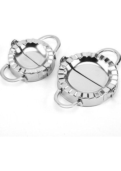 1pc Yuvarlak 8.5cm Stili 1 Adet Mutfak Paslanmaz Çelik Mantı Yapma Kalıbı Hamuru Kesici Turta Ravioli Mantı Kalıbı Doldurulmuş Et Kaşığı Mutfak Araçları (Yurt Dışından) fiyatları