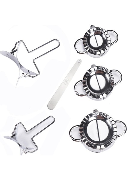 8 Adet Tarzı Dumpling Maker Hamur Presi Pie Ravioli Presi Kesici Dumpling Wrapper Yapım Kalıbı Aracı (Yurt Dışından) fırsatları