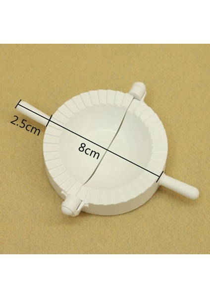 8cm Tarzı 7cmcmcm Mutfak Mantı Kalıpları Plastik Hamur Baskı Mantı Pie Ravioli Kalıp Pişirme Pastacılık Çin Yemeği Jiaozi Yapıcı (Yurt Dışından)