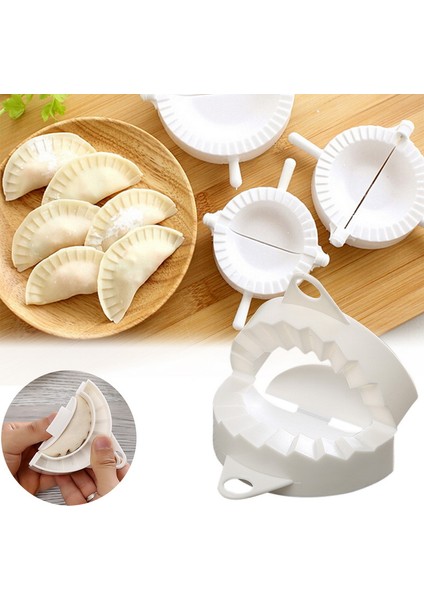 8cm Tarzı 7cmcmcm Mutfak Mantı Kalıpları Plastik Hamur Baskı Mantı Pie Ravioli Kalıp Pişirme Pastacılık Çin Yemeği Jiaozi Yapıcı (Yurt Dışından) fiyatları