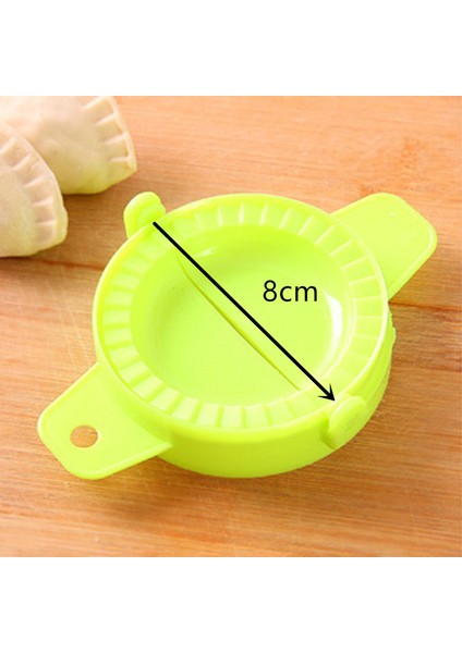Yeşil Stil 3 Boyutlu Set Hamur Döküm Kalıpları Gyoza Pie Yapma Çin Jiaozi Maker Dumpling Pie Ravioli Kalıbı Kolay Hamur Basma Kalıbı Cihazı Mold (Yurt Dışından)