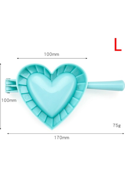 L Tarzı Paslanmaz Çelik Kendin Yap Mantı Yapıcı Aracı Jiaozi Pierogi Kalıbı Mantı Araçları Cihazı Yaratıcı Mantı Sarma Mutfak Gereçleri T (Yurt Dışından)