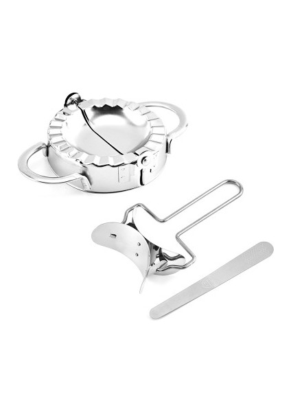 M 3 Adet Börek Kalıbı Stili Paslanmaz Çelik Mantı Yapma Seti Çin Mantı Hamuru Kesici Pie Ravioli Empanadas Pres Kalıp Mutfak Aksesuarları Pastane (Yurt Dışından)