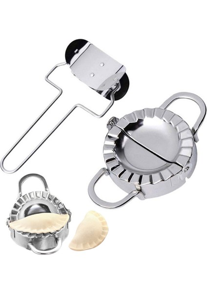 2 Adet Tarzı Paslanmaz Çelik Mantı Yapıcı Hamur Kesici Pie Ravioli Mantı Kalıbı Mutfak Hamur Aracı Kesme Aracı (Yurt Dışından) fiyatları