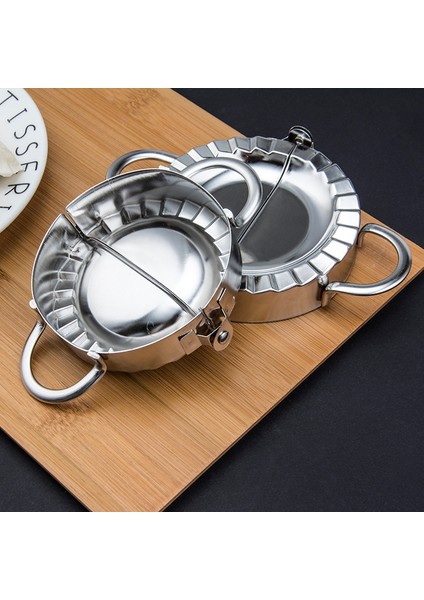 S-7.5cm Tarzı Paslanmaz Çelik Mantı Aracı Tembel Kendin Yap Jiaozi Yapıcı Cihaz Kolay Mantı Soyma Dilimi Kalıp Mutfak Aksesuarları (Yurt Dışından) modelleri