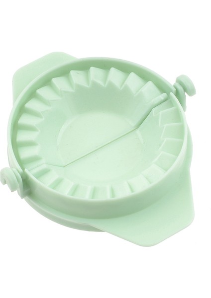 Yeşil Stil Mutfak Kendin Yap Mantı Kalıbı Yaratıcı Tekrar Kullanılabilir Jiaozi Yapıcı Cihaz Plastik Kalıp Kolay Doldurma Hamur Kesici Pişirme Hamur Araçları (Yurt Dışından)
