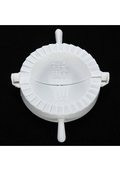 Beyaz Stil Kolay Hamur Baskı Mantı Turta Ravioli Yapma Kalıbı Gyoza Empanada Modelleme Maker Kalıp Aracı Ev Mutfak Gadget Kalıp (Yurt Dışından)