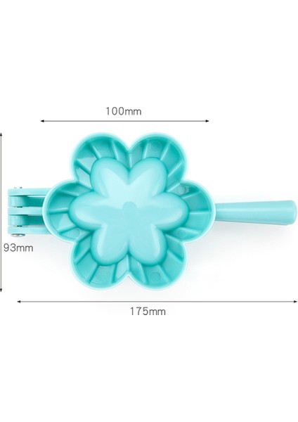 T7 Stili 3 Boyutlu Kolay Yapılabilir Mantı Kalıpları Aşınmaya Dayanıklı Hamur Pres Damgaları Mükemmel Şekil Çin Hamur Ekipmanları Toksik Olmayan Mutfak Aletleri (Yurt Dışından)