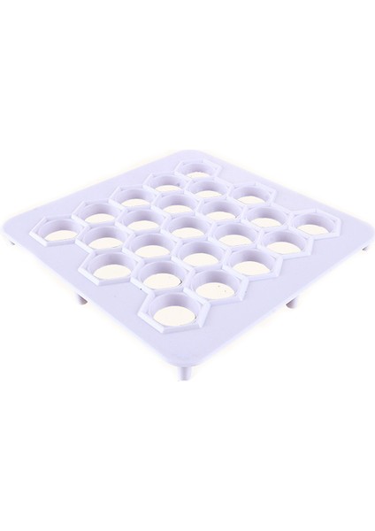 23 Delik Stili Dumpling Kalıbı Plastik Ravioli Yapıcı Mutfak Aksesuarları Ekipman Dıy Et Düğünü Yapıcı Makine Mutfak Alet Seti Delikler (Yurt Dışından)