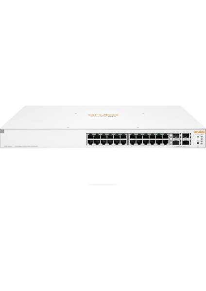 Hpe Aruba Ion JL684B 1930 24 Port GIGABIT+4X10GB Sfp Yönetilebilir L2+ Rackmount 370W Poe Swıtch