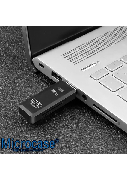 USB 2.0 2in1 Sd Tf Microsd Kart Okuyucu AL3240