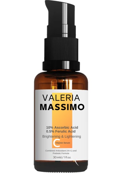 Aydınlatıcı ve Cilt Tonu Eşitleyici Leke Karşıtı C Vitamini Serum 30 ml
