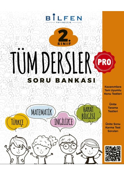 Bilfen Yayınları Pro 2. Sınıf Tüm Dersler Soru Bankası