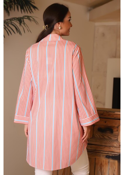 Arkası Uzun Salaş Uzun Kadın Gömlek 34343-2Y4 indirimleri