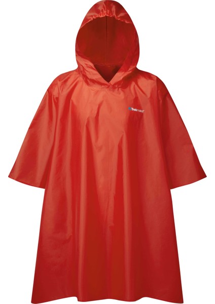 Essential Poncho Yağmurluk Kırmızı