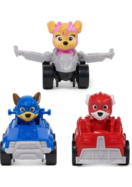 Pup Squad 3'lü Mini Figür Araçlı Seti