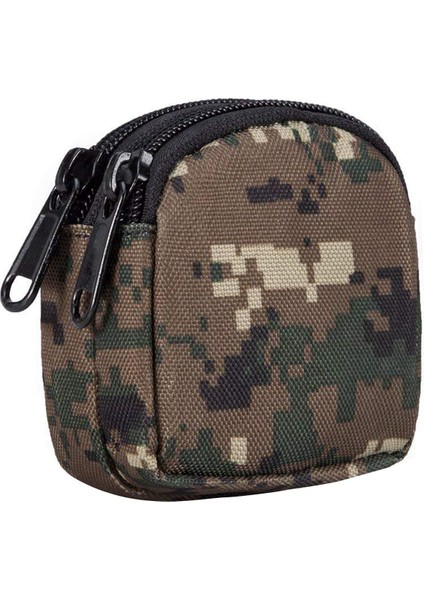 Küçük Dış Mekan Kılıfı, Çanta Düzenleyici Molle Dişli (Su Geçirmez) (Çift Katmanlı Cepler) Değiştirme Için Naylon Edc Utility Gadget Kapağı (Dijital Camo) (Yurt Dışından)