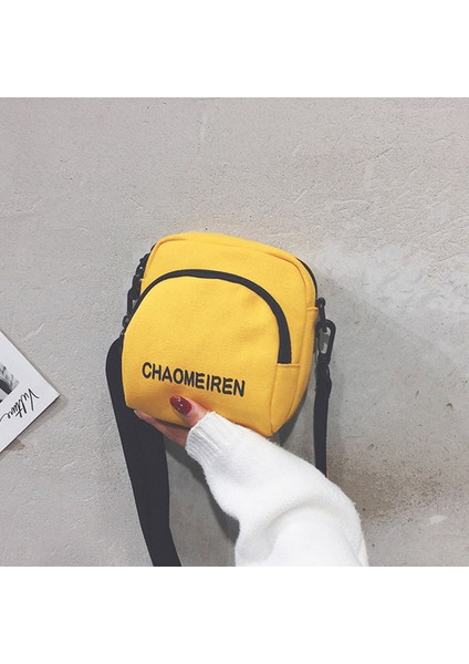 Stil Retro Basit Küçük Mini Kızın Kore Versiyonu Vahşi Omuz Messenger Çanta Siyah (Yurt Dışından) fiyatları