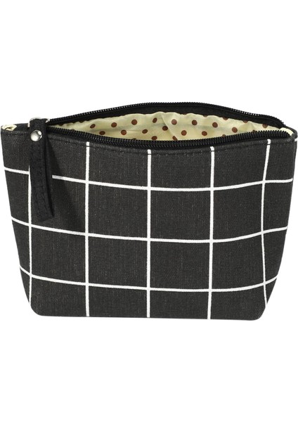 Kadın Seyahat Kozmetik Çantası Makyaj Çantaları Çanta Kadın Fermuar Çanta Küçük Makyaj Güzellik Organizatör Kılıfı Siyah (Yurt Dışından) modelleri