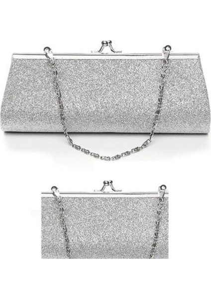 Kadın Glitter Debriyaj Çanta Akşam Parti Düğün Ziyafet Çanta Omuz Çantası (Yurt Dışından) fiyatları