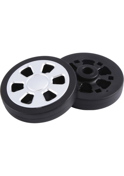 60X13MM 2'li Bagaj Tekerleği Bavul Yedek Tekerlek Seti, Pu Döner Tekerlek Rulmanları Tamir Takımı (Yurt Dışından)