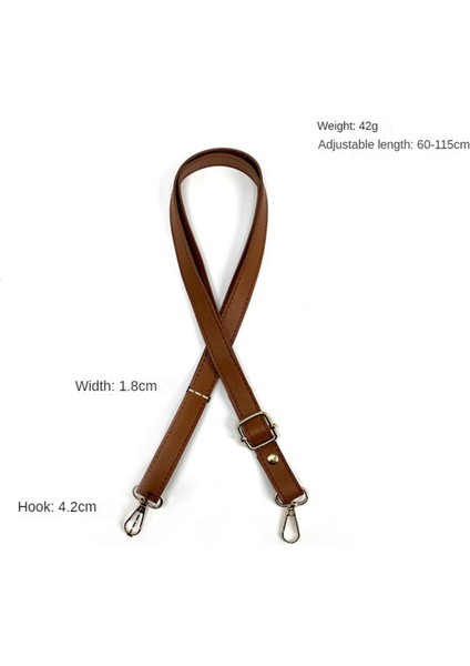 Çanta Çanta Deri Omuz Askısı Crossbody Için Ayarlanabilir 1.8 cm Geniş Çanta Yedek Aksesuarları-A (Yurt Dışından) modelleri