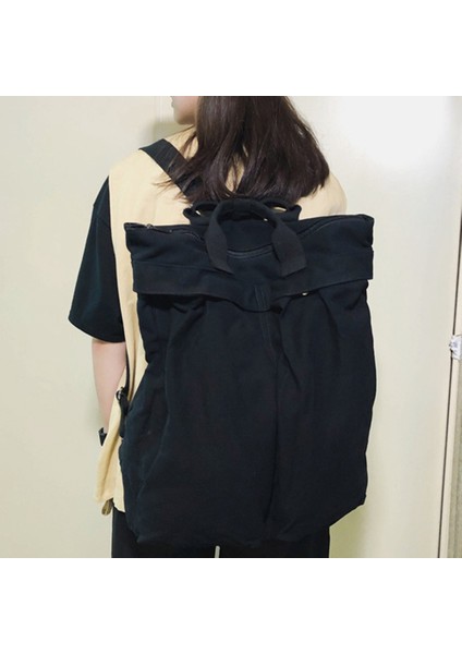 Sırt Çantası Kız Öğrenci Okul Çantası Genç Kız Mochila Büyük Kapasiteli Eğlence Seyahat Sırt Çantası Siyah (Yurt Dışından) fırsatları