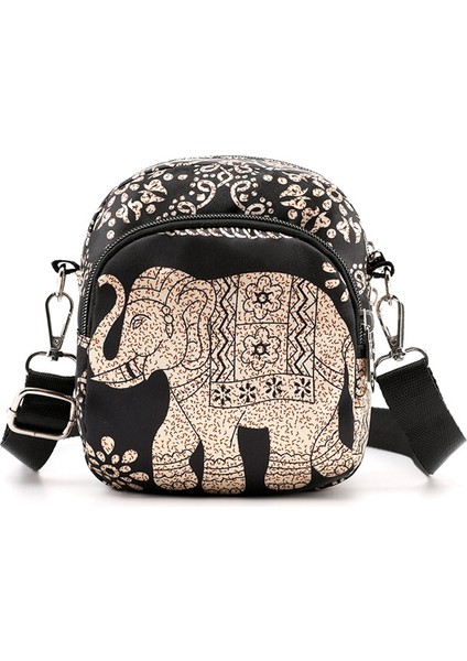 Bayanlar Naylon Omuz Çantası Mini Su Geçirmez Lüks Tote Messenger (Yurt Dışından)