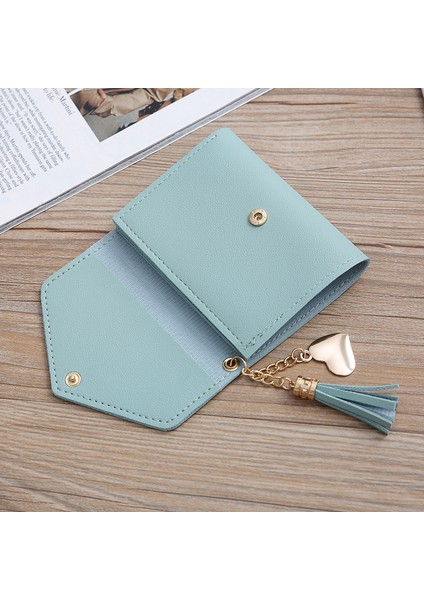 Kısa Cüzdan Bayan Moda Toka Bozuk Para Cüzdanı Kart Sahibinin Kadın El Para Çantası Pu Deri 8 (Yurt Dışından) modelleri