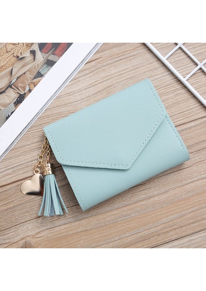 Kısa Cüzdan Bayan Moda Toka Bozuk Para Cüzdanı Kart Sahibinin Kadın El Para Çantası Pu Deri 8 (Yurt Dışından) fırsatları