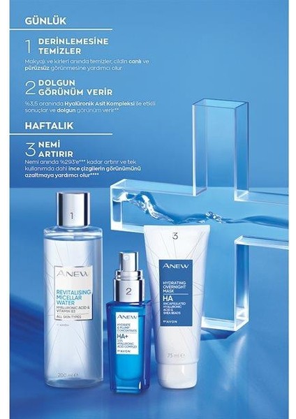 Anew Nemlendirici ve Dolgun Görünüm Veren Serum