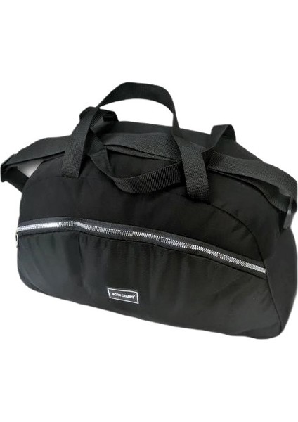 Spor Çantası Orta Boy Seyahat Fitness ve Spor Çantası Siyah 45 cm fırsatları