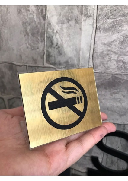 2' Li Masaüstü Sigara Içilmez Uyarı Levhası