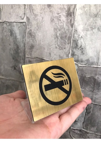 2' Li Masaüstü Sigara Içilmez Uyarı Levhası
