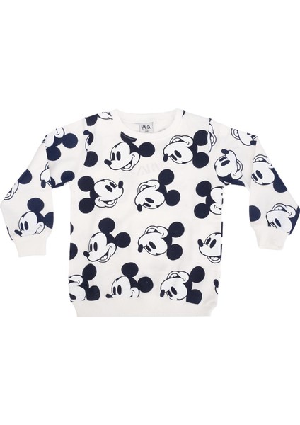 Mickey Mouse Baskılı Pijama Takımı