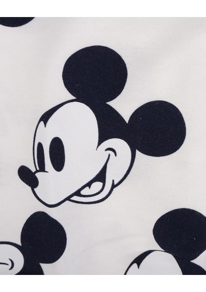 Mickey Mouse Baskılı Pijama Takımı