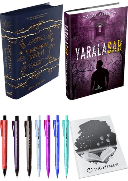 Yıldızların Laneti 1 - Yaralasar 3 + Kalem + Not Defteri