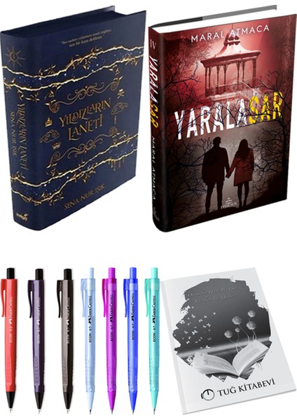 Yıldızların Laneti 1 - Yaralasar 4 + Kalem + Not Defteri